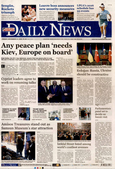 HÜRRİYET DAİLY NEWS 21 Kasım 2025 gazete manşeti