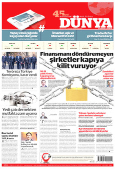 DÜNYA 22 Kasım 2025 gazete manşeti