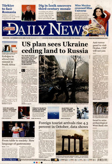HÜRRİYET DAİLY NEWS 22 Kasım 2025 gazete manşeti