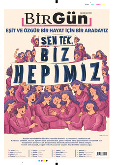 BİRGÜN 25 Kasım 2025 gazete manşeti