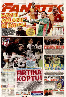 FANATİK 25 Kasım 2025 gazete manşeti