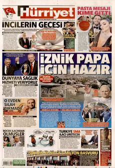 HÜRRİYET 27 Kasım 2025 gazete manşeti