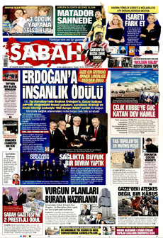 SABAH 27 Kasım 2025 gazete manşeti