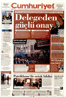 CUMHURİYET 30 Kasım 2025 gazete manşeti
