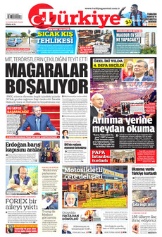TÜRKİYE GAZETESİ 30 Kasım 2025 gazete manşeti