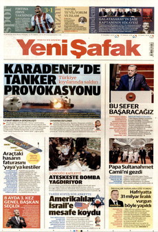 YENİ ŞAFAK 30 Kasım 2025 gazete manşeti