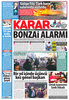 KARAR 30 Kasım 2025 gazete manşeti