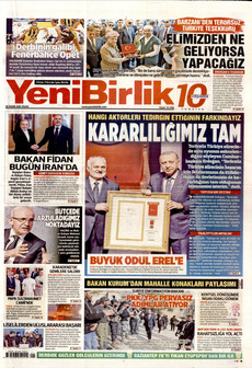 YENİBİRLİK 30 Kasım 2025 gazete manşeti