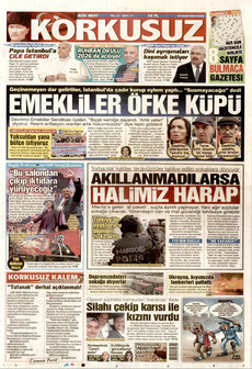 KORKUSUZ 30 Kasım 2025 gazete manşeti