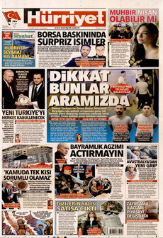 HÜRRİYET 3 Aralık 2025 gazete manşeti
