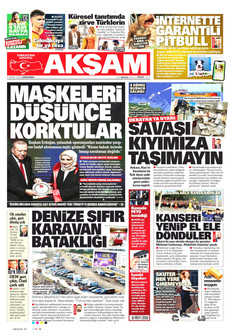 AKŞAM 3 Aralık 2025 gazete manşeti