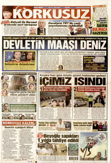 KORKUSUZ 3 Aralık 2025 gazete manşeti