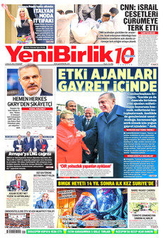 YENİBİRLİK 4 Aralık 2025 gazete manşeti