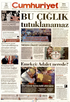 CUMHURİYET 5 Aralık 2025 gazete manşeti