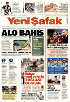 YENİ ŞAFAK 5 Aralık 2025 gazete manşeti
