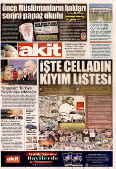 YENİ AKİT 5 Aralık 2025 gazete manşeti