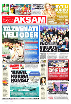AKŞAM 5 Aralık 2025 gazete manşeti