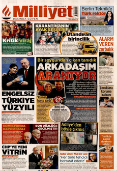 MİLLİYET 5 Aralık 2025 gazete manşeti