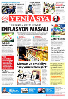 YENİ ASYA 5 Aralık 2025 gazete manşeti