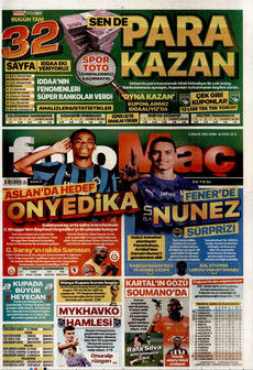 FOTOMAÇ 5 Aralık 2025 gazete manşeti