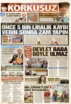 KORKUSUZ 5 Aralık 2025 gazete manşeti