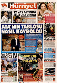 HÜRRİYET 8 Aralık 2025 gazete manşeti
