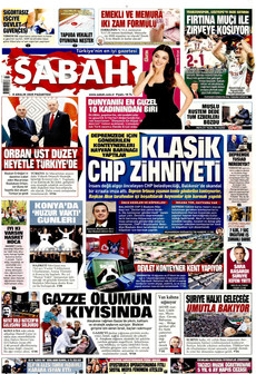 SABAH 8 Aralık 2025 gazete manşeti