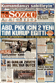 SÖZCÜ 8 Aralık 2025 gazete manşeti