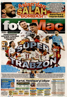 FOTOMAÇ 8 Aralık 2025 gazete manşeti