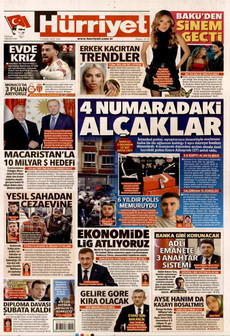 HÜRRİYET 9 Aralık 2025 gazete manşeti
