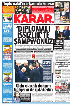 KARAR 9 Aralık 2025 gazete manşeti