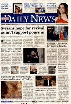 HÜRRİYET DAİLY NEWS 9 Aralık 2025 gazete manşeti