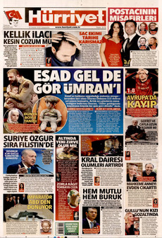 HÜRRİYET 10 Aralık 2025 gazete manşeti