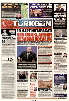 TÜRKGÜN 10 Aralık 2025 gazete manşeti