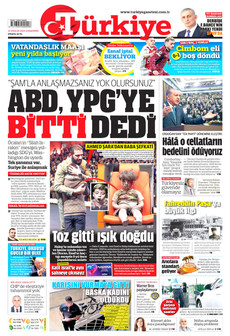 TÜRKİYE GAZETESİ 10 Aralık 2025 gazete manşeti