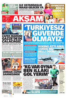 AKŞAM 10 Aralık 2025 gazete manşeti