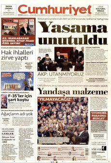 CUMHURİYET 11 Aralık 2025 gazete manşeti