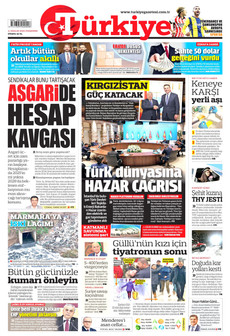 TÜRKİYE GAZETESİ 11 Aralık 2025 gazete manşeti