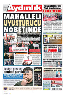 AYDINLIK GAZETESİ 11 Aralık 2025 gazete manşeti