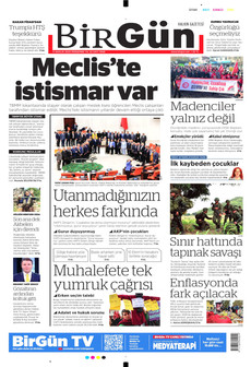 BİRGÜN 11 Aralık 2025 gazete manşeti