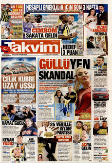 TAKVİM 11 Aralık 2025 gazete manşeti