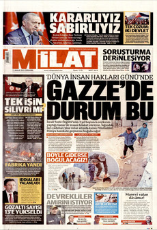 MİLAT 11 Aralık 2025 gazete manşeti