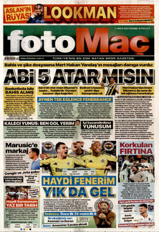 FOTOMAÇ 11 Aralık 2025 gazete manşeti