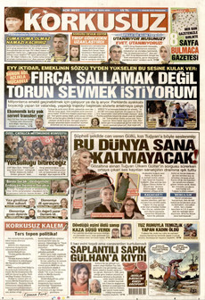 KORKUSUZ 11 Aralık 2025 gazete manşeti