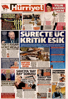 HÜRRİYET 12 Aralık 2025 gazete manşeti