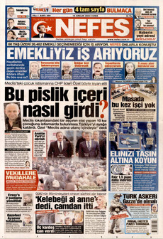 NEFES 12 Aralık 2025 gazete manşeti