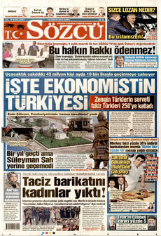SÖZCÜ 12 Aralık 2025 gazete manşeti