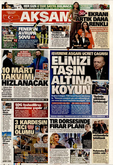 AKŞAM 12 Aralık 2025 gazete manşeti