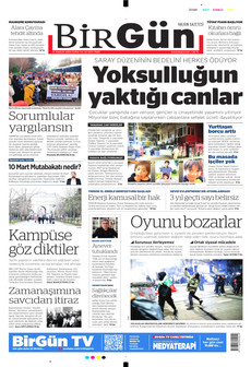 BİRGÜN 12 Aralık 2025 gazete manşeti
