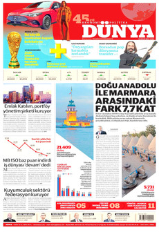 DÜNYA 12 Aralık 2025 gazete manşeti